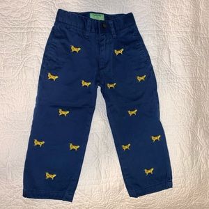 Castaway Golden retriever pants